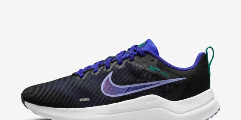 Tênis Nike Downshifter 12-Preto-e-Azul