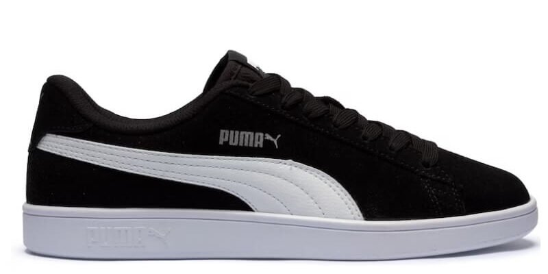 Tênis Puma Smash V3 BDP-Preto e Branco